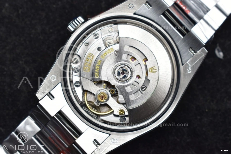 SS Bracelet V5 Weight) President on Dial Roman Best Steel DayDate 36 Edition vr3255 (Gain Blue QF 904L 0218